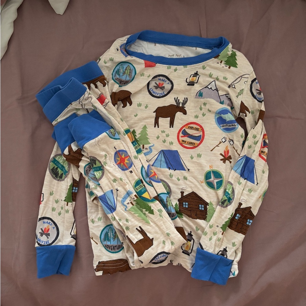 Little Sleepies Camping Pajama Set